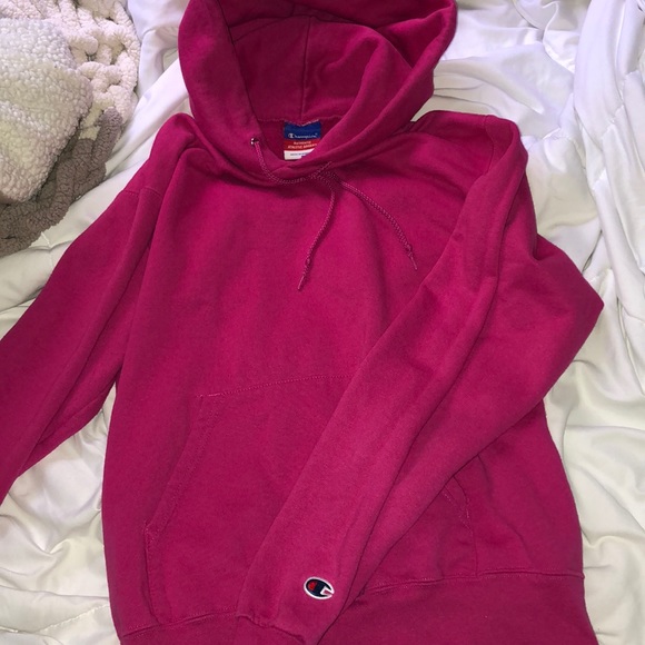Champion Tops - Authentic Pink Champion Hoodie